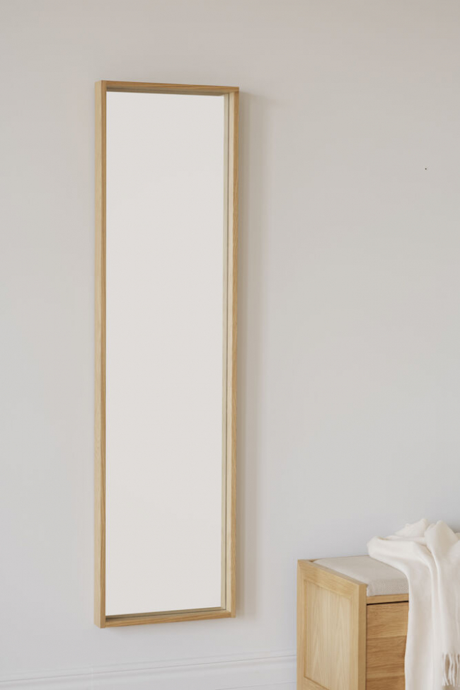 Espejo 'Hillmond' 150x40cm - Roble