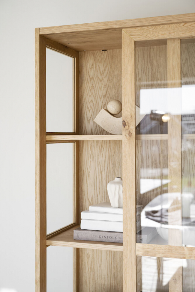 Vitrina 'Hazelton' - Roble