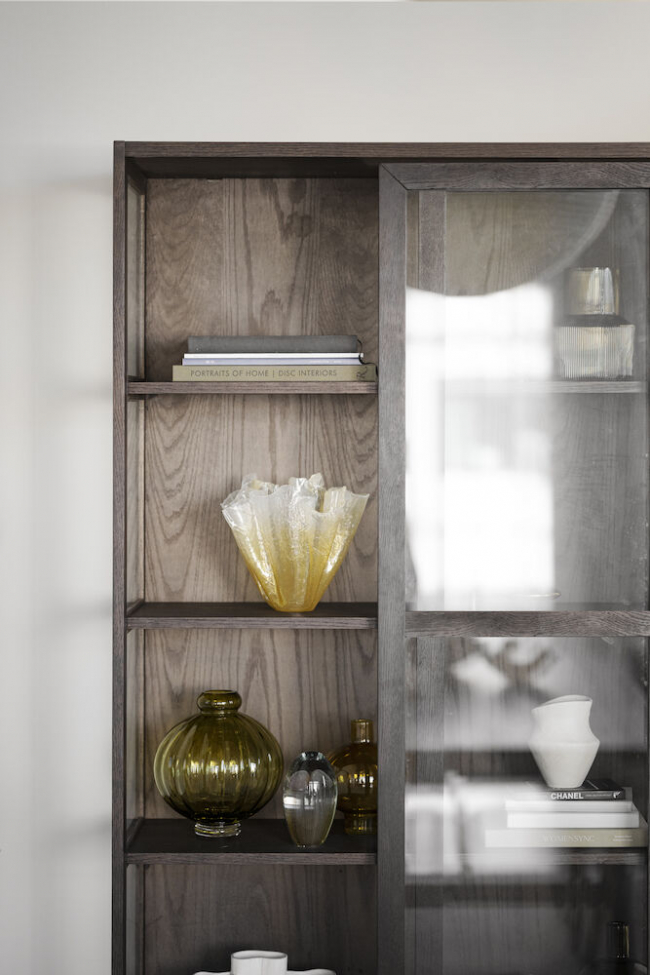 Vitrina 'Hazelton' - Marrón