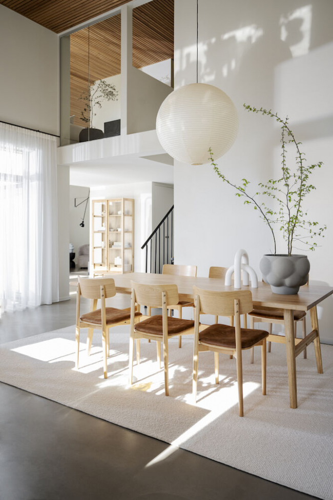 Mesa de comedor 'Plainfield' 220x100cm - Roble