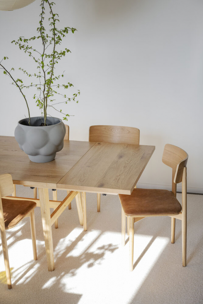 Tabla de extensión 'Plainfield' - Natural