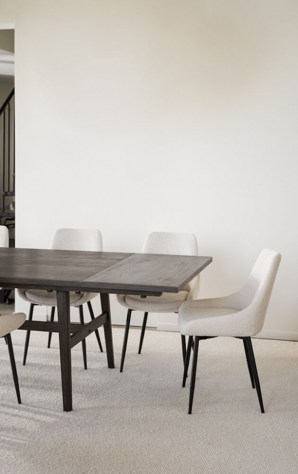 Tabla de extensión 'Plainfield' - Marrón