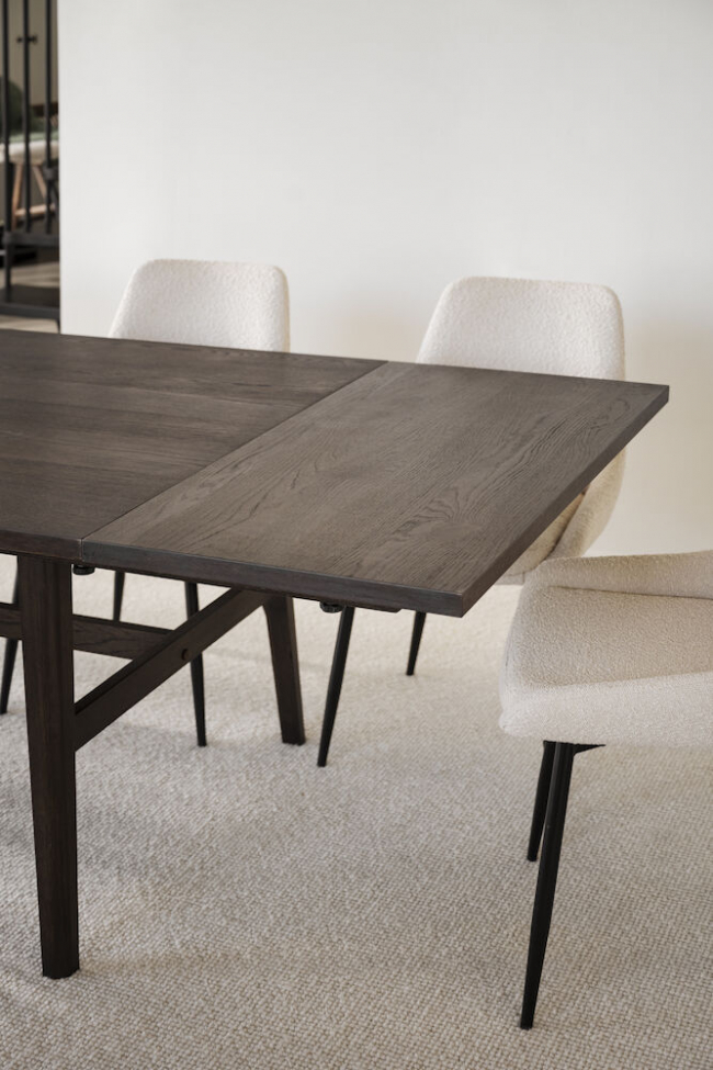 Tabla de extensión 'Plainfield' - Marrón