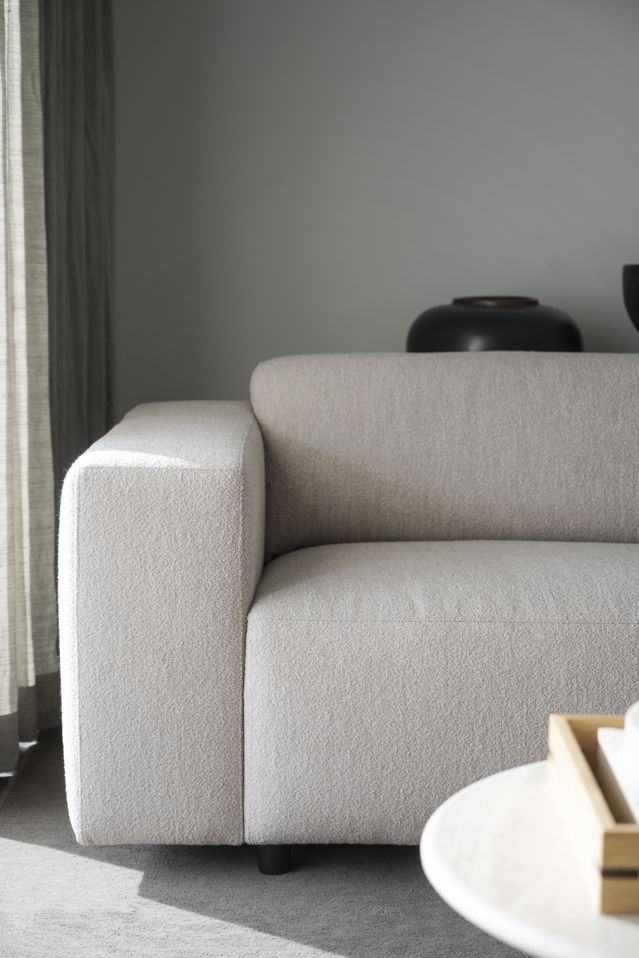 Sofá de 4 plazas 'Willard' - Beige claro