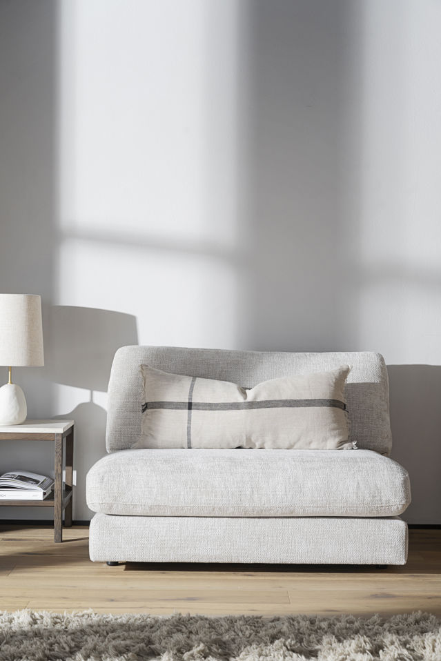 Sillón 'Duncan' - Gris claro