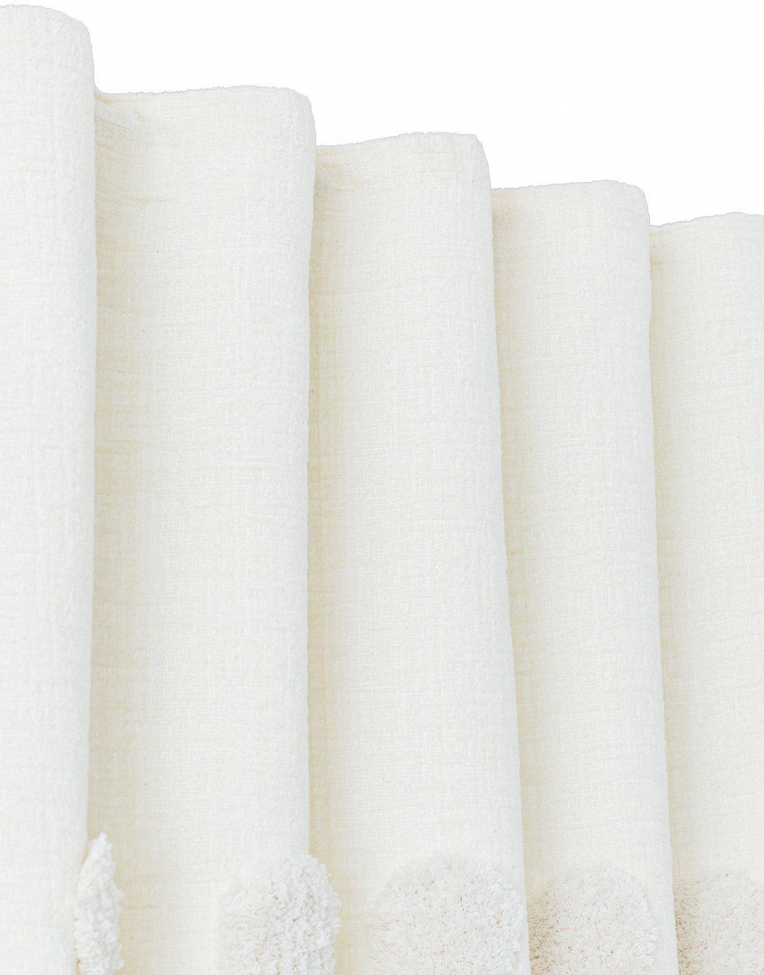 Cortina 'Pom' 140x280 - Blanco roto