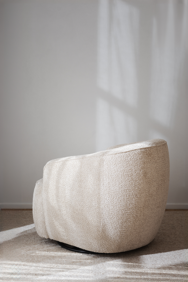 Sillón 'Dermot' - Beige claro