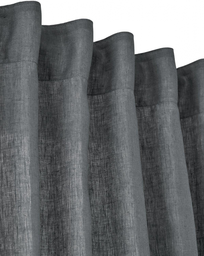 Paquete de 2 Cortinas 'Ingrid' 140x280 - Gris