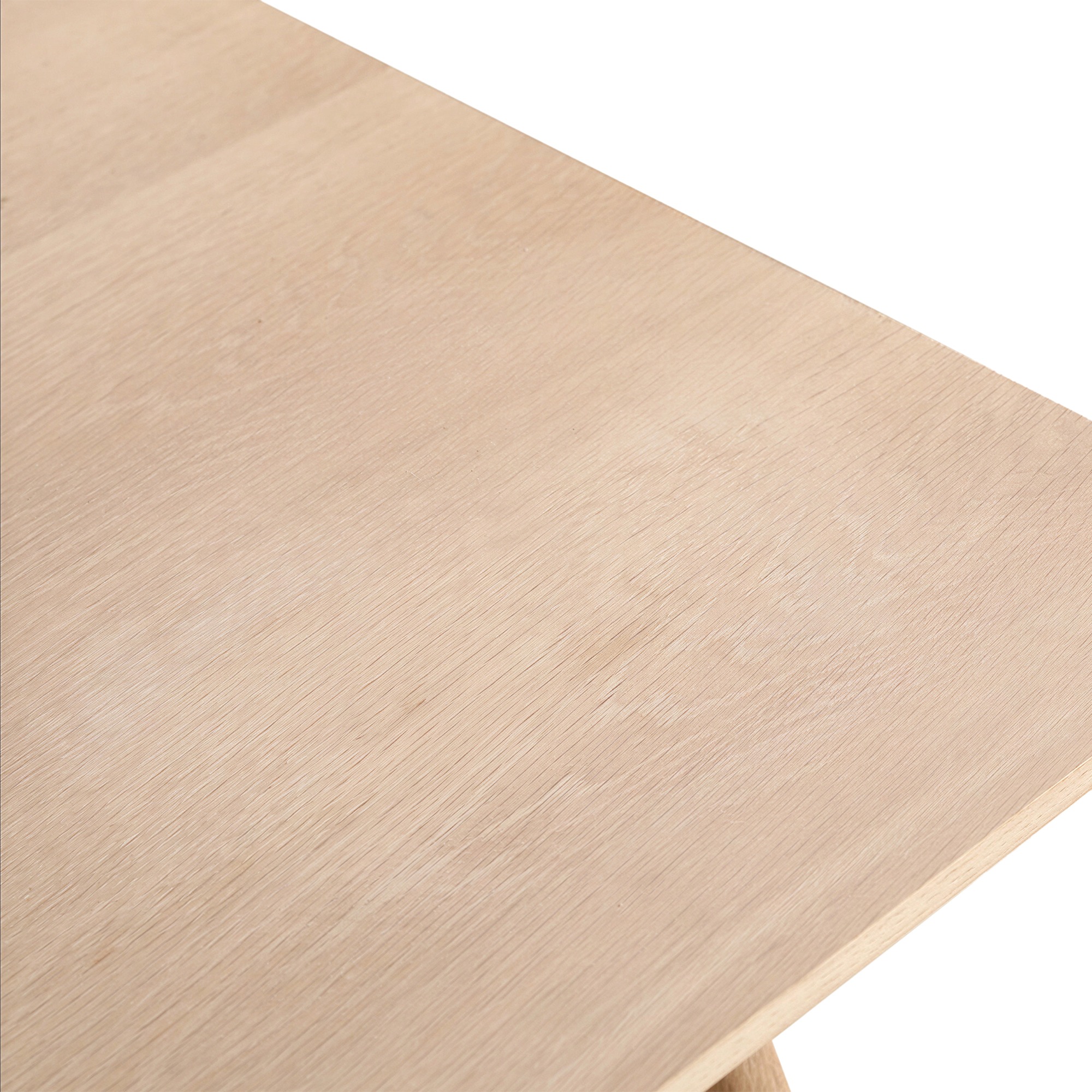 Mesa de comedor 'Line' 180 cm - Blanco pigmentado