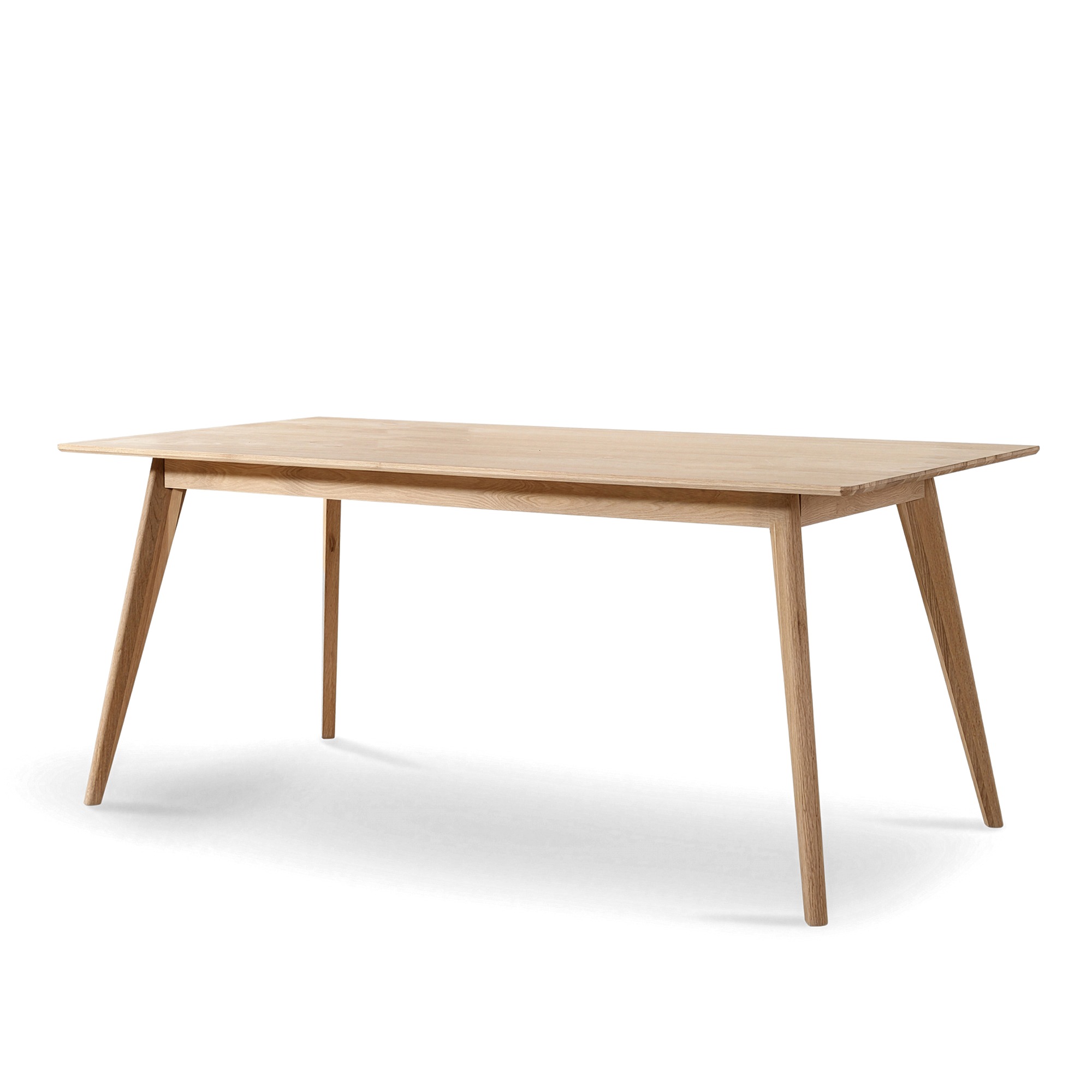 Mesa de comedor 'Line' 180 cm - Blanco pigmentado