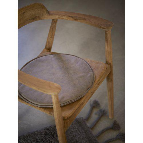 Cojín de silla 'Lycke' 40x40 - Marrón