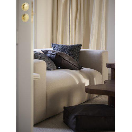 Funda de cojín 'Lycke' 45x45 - Negro