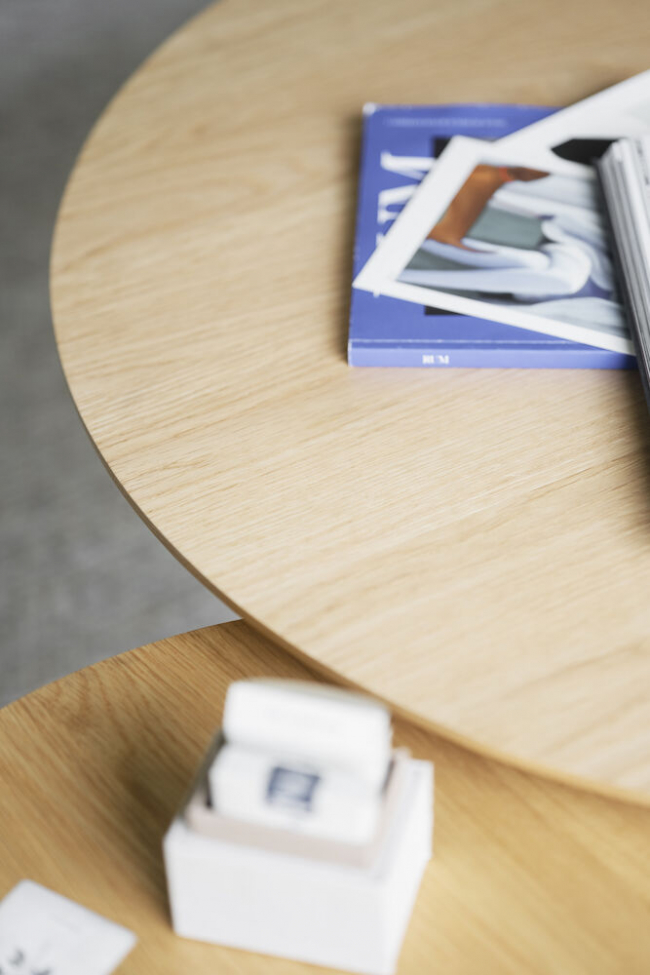 Mesa de café 'Hobart' Redonda 60cm - Natural