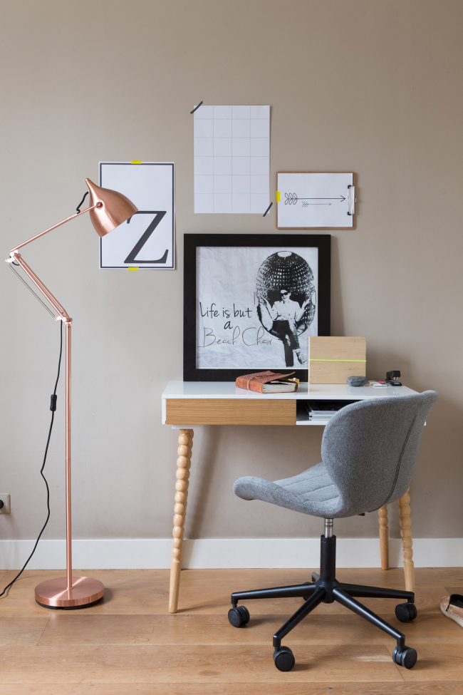 Silla de oficina 'Omg' - Negro/Gris