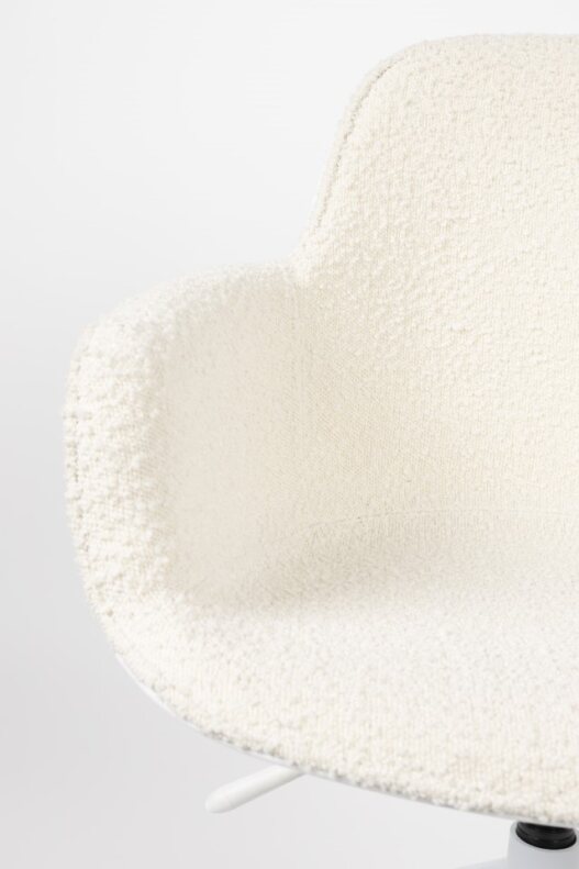 Sillón de oficina 'Kuip' - Blanca