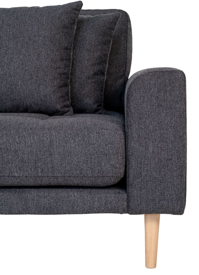 Sofá 'Lido' Izquierdo - Gris oscuro