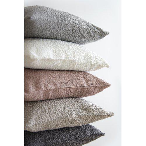 Funda de cojín 'Trond' 45x45 - Blanco