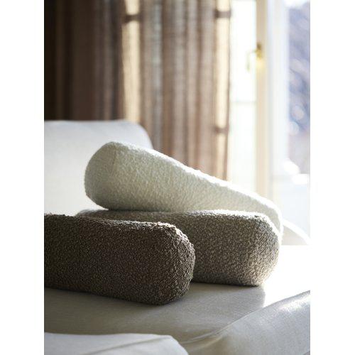 Funda de cojín 'Trond' 45x45 redonda - Beige