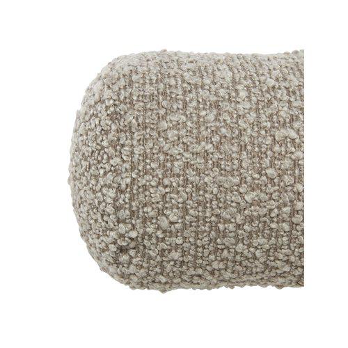 Funda de cojín 'Trond' 45x45 redonda - Beige