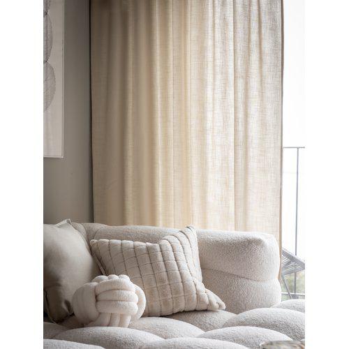 Paquete de 2 Cortinas 'Cecil' 145x260 - Beige