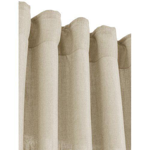 Paquete de 2 Cortinas 'Cecil' 145x260 - Beige