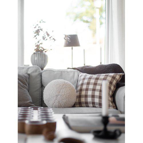 Funda de cojín 'Mary' 45x45 - Marrón