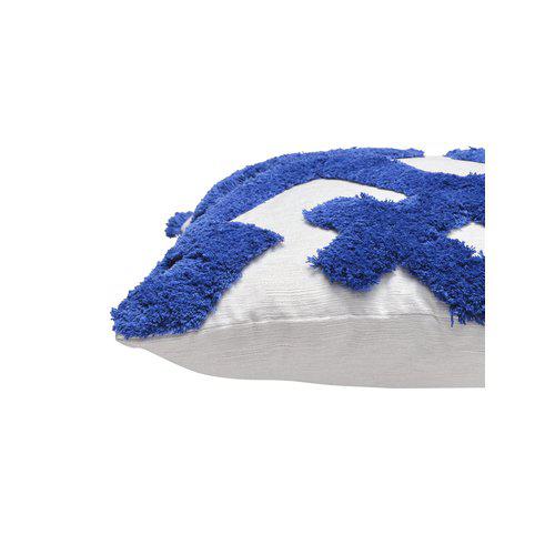 Funda de cojín 'Ines' 45x45- Azul