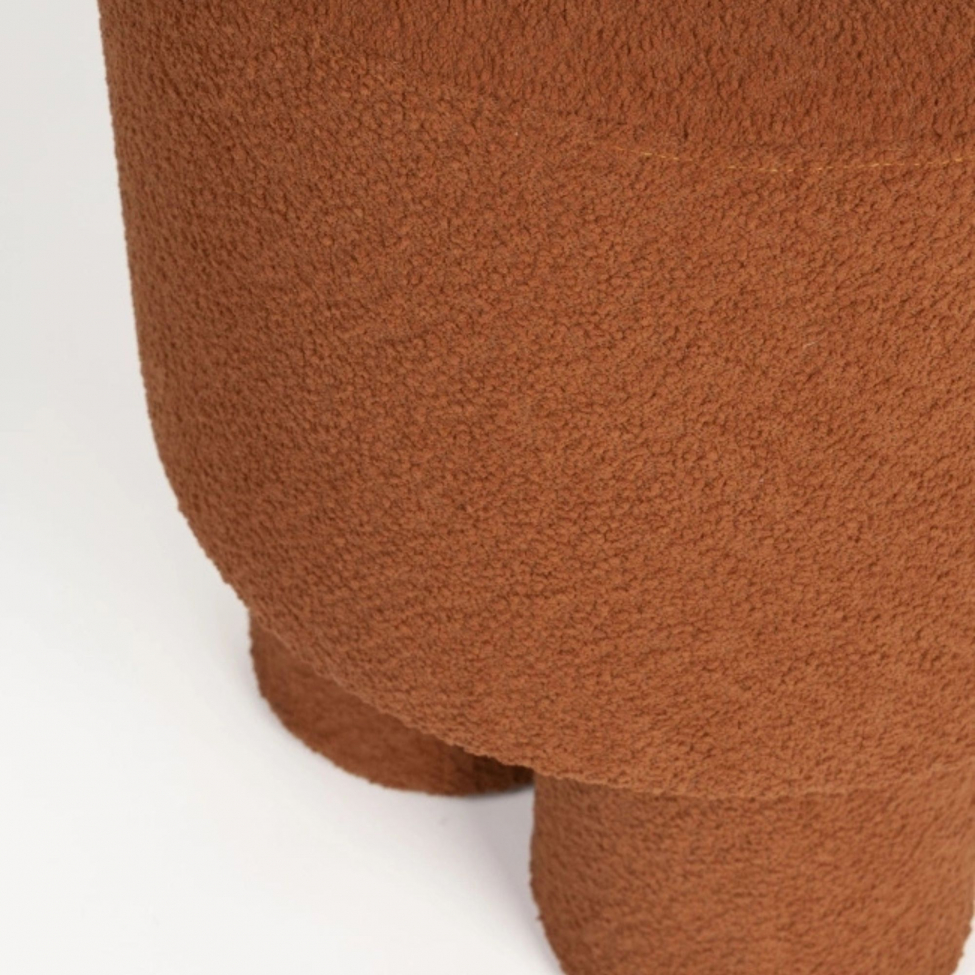 Puf 'Marcos' - Marr&oacute;n Rojo