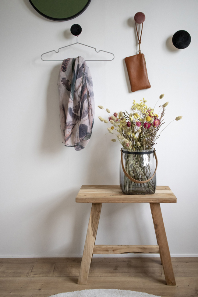 Banco de madera 'Barcelona' 50x25cm - Teak