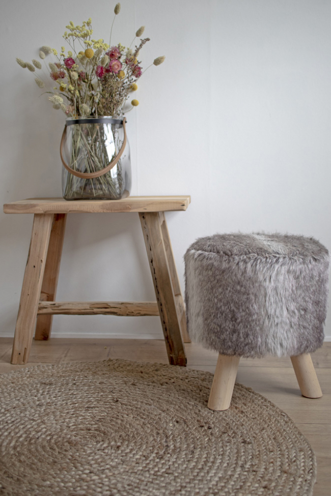 Banco de madera 'Barcelona' 50x25cm - Teak