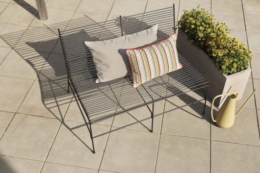 String Bench 'Park' - Negro