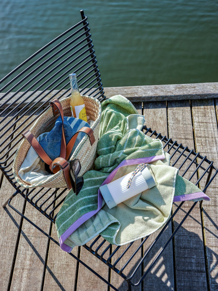 String Lounge Chair 'Park' - Negro