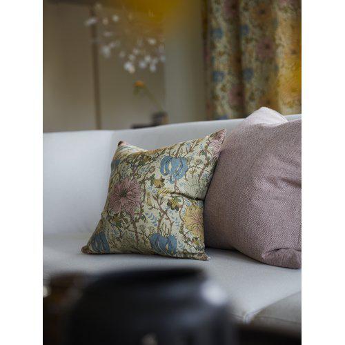 Funda de cojín 'Flore' 45x45 - Amarillo