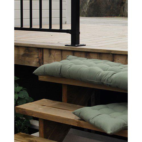 Cojín de asiento 'Louie' 45x120cm - Verde