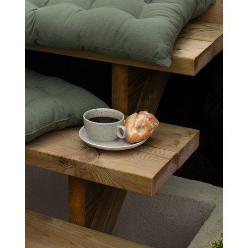 Cojín de asiento 'Louie' 45x120cm - Verde