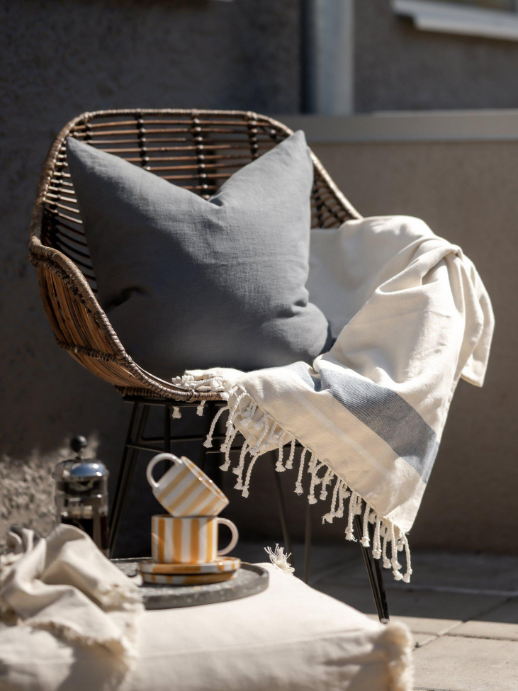 Manta 'Tim' 125x150 - Azul