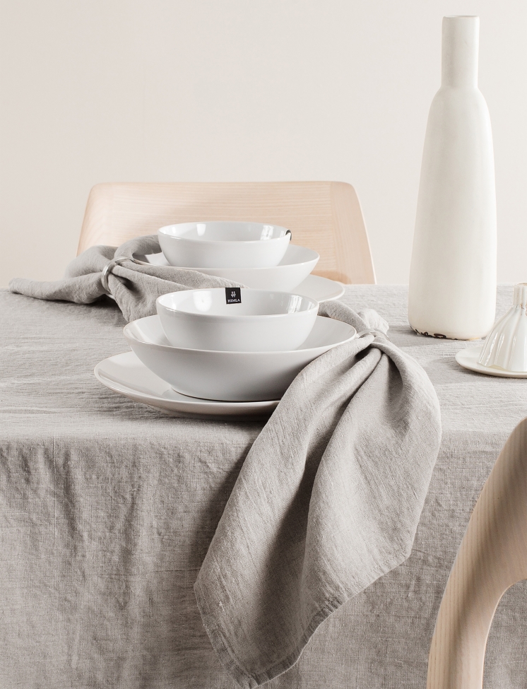 4-pack Servilleta 'Sunshine' 45x45 - Gris claro