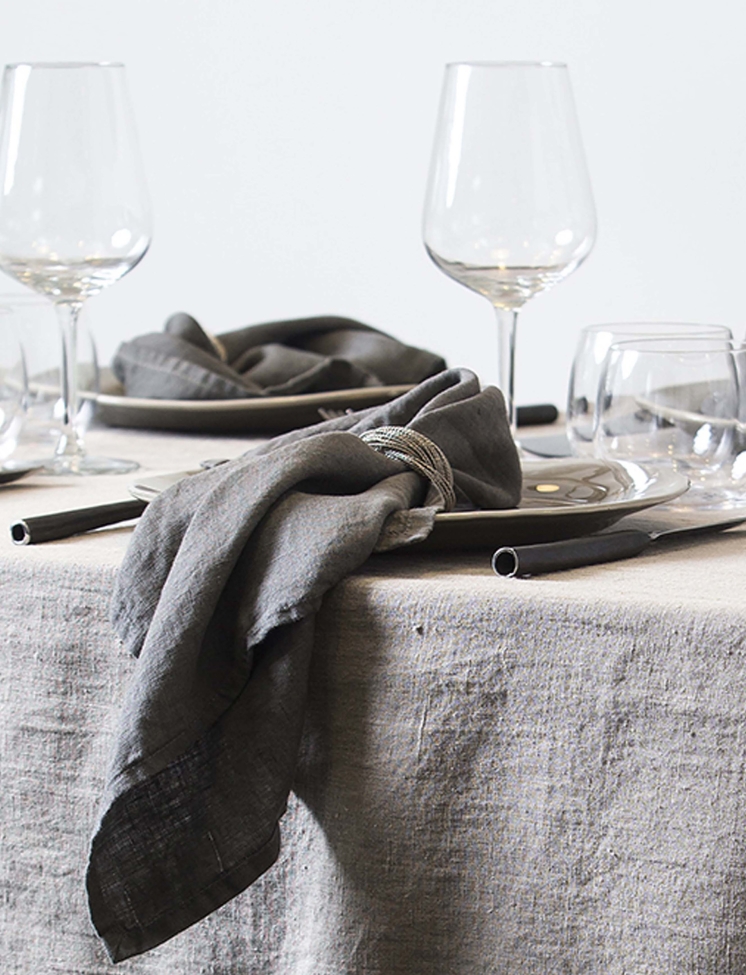 4-pack Servilleta 'Sunshine' 45x45 - Gris