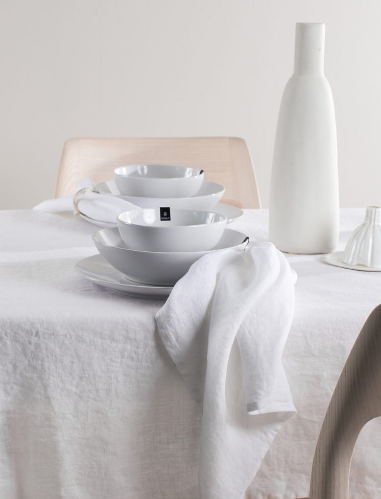 4-pack Servilleta 'Sunshine' 45x45 - Blanco