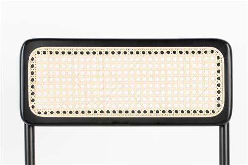 Silla 'Jort' - Negro/Natural