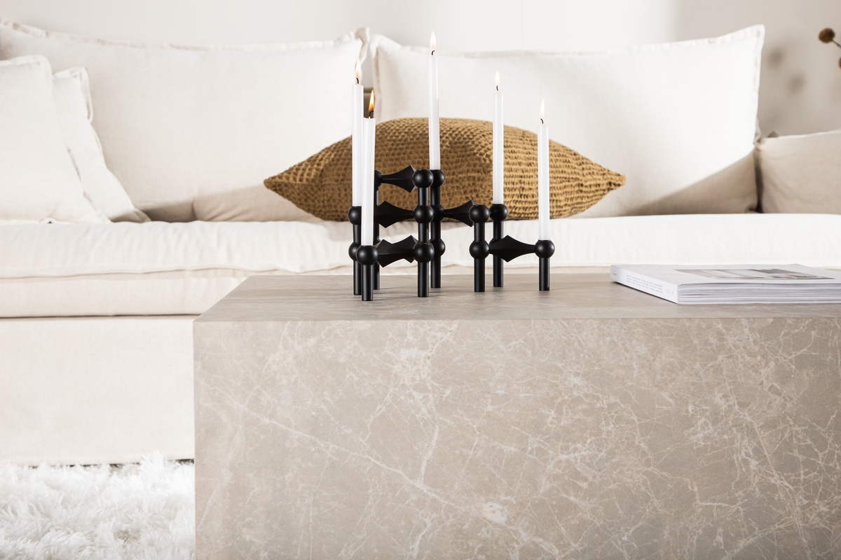 Mesa de café 'Ydre' 60x80 - Beige