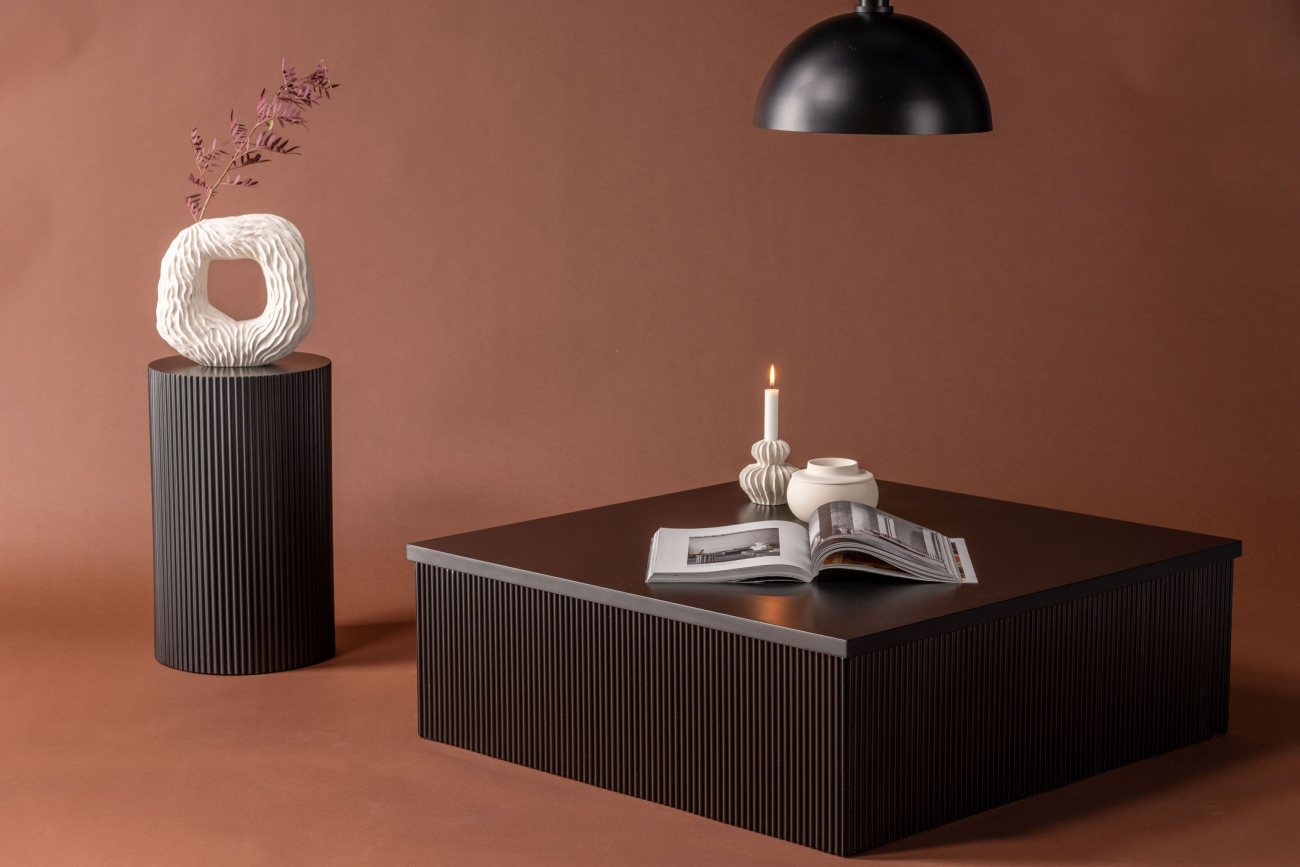 Mesa de café 'Ljungby' - Negro