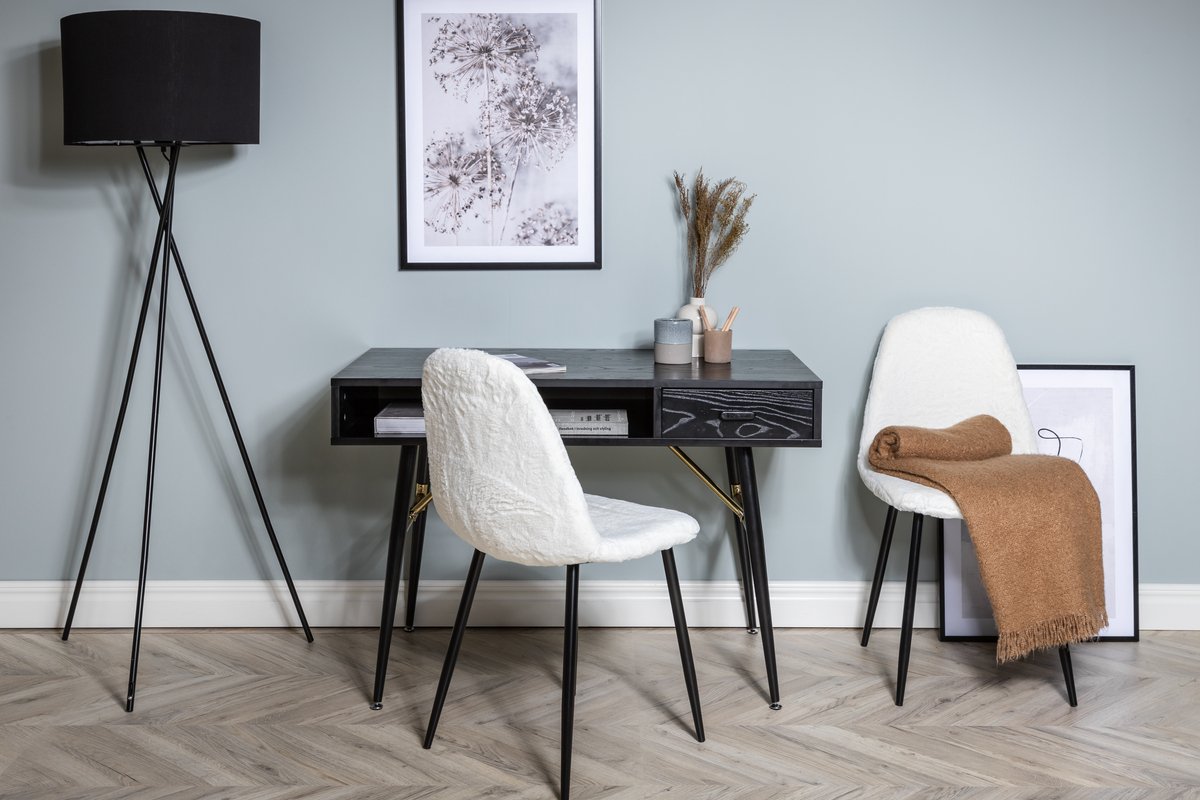 Escritorio 'Glomma' 60x110cm - Negro