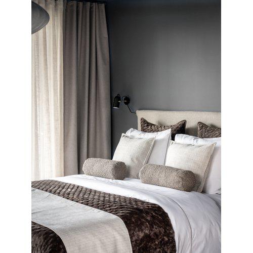 Funda de cojín 'Smith' 50x50 - Crema