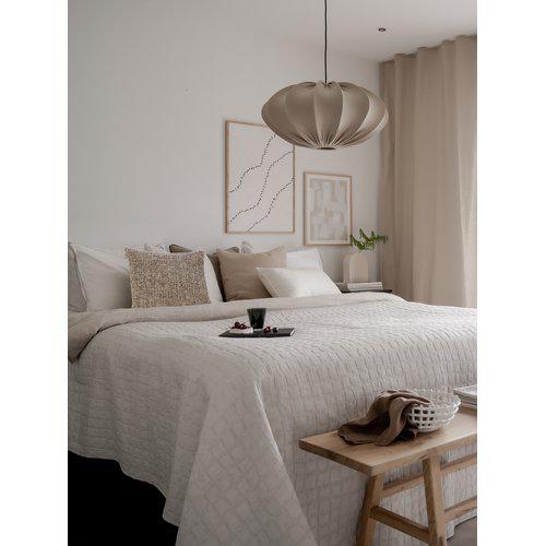 Funda de cojín 'Isa' 45x45 - Marrón