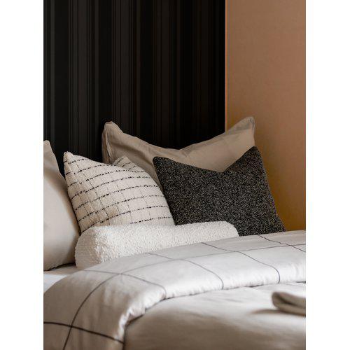 Funda de cojín 'Zayn' 45x45 - Gris