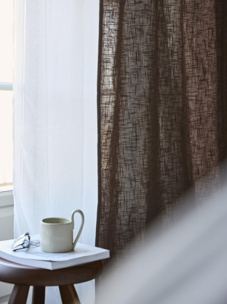 Cortina 2-pack 'Harper' 140x280 - Marrón