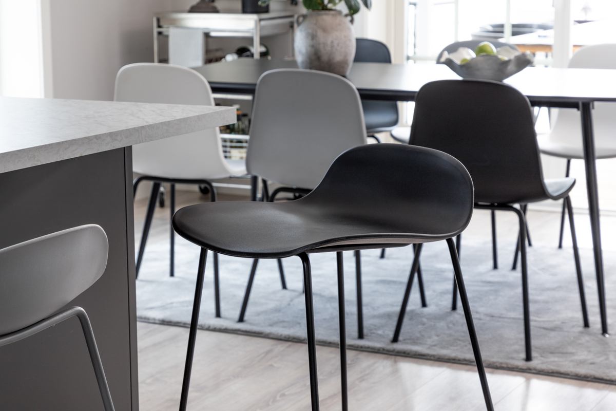 Taburete 'Evanger' - Negro