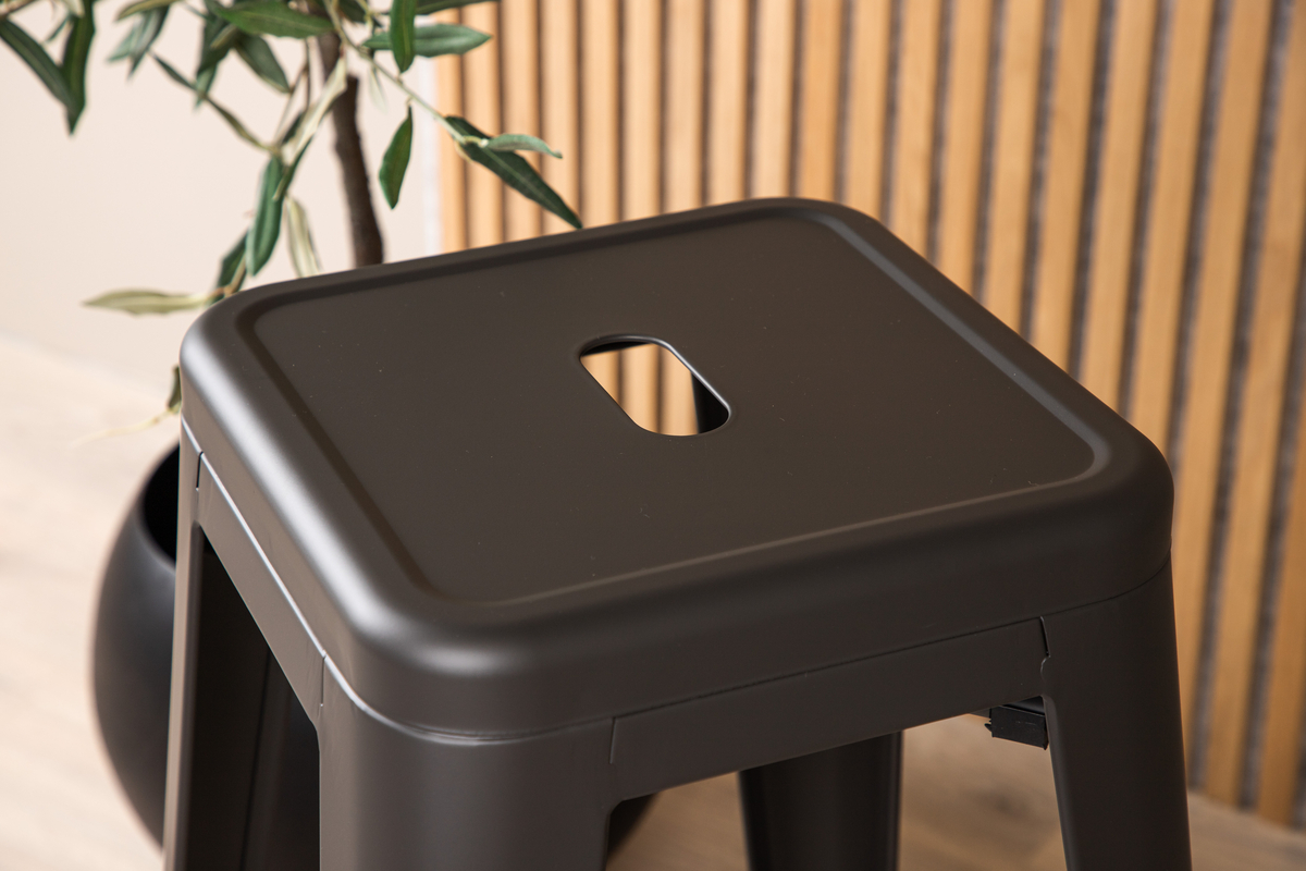 Taburete 'Barents' - Gris oscuro