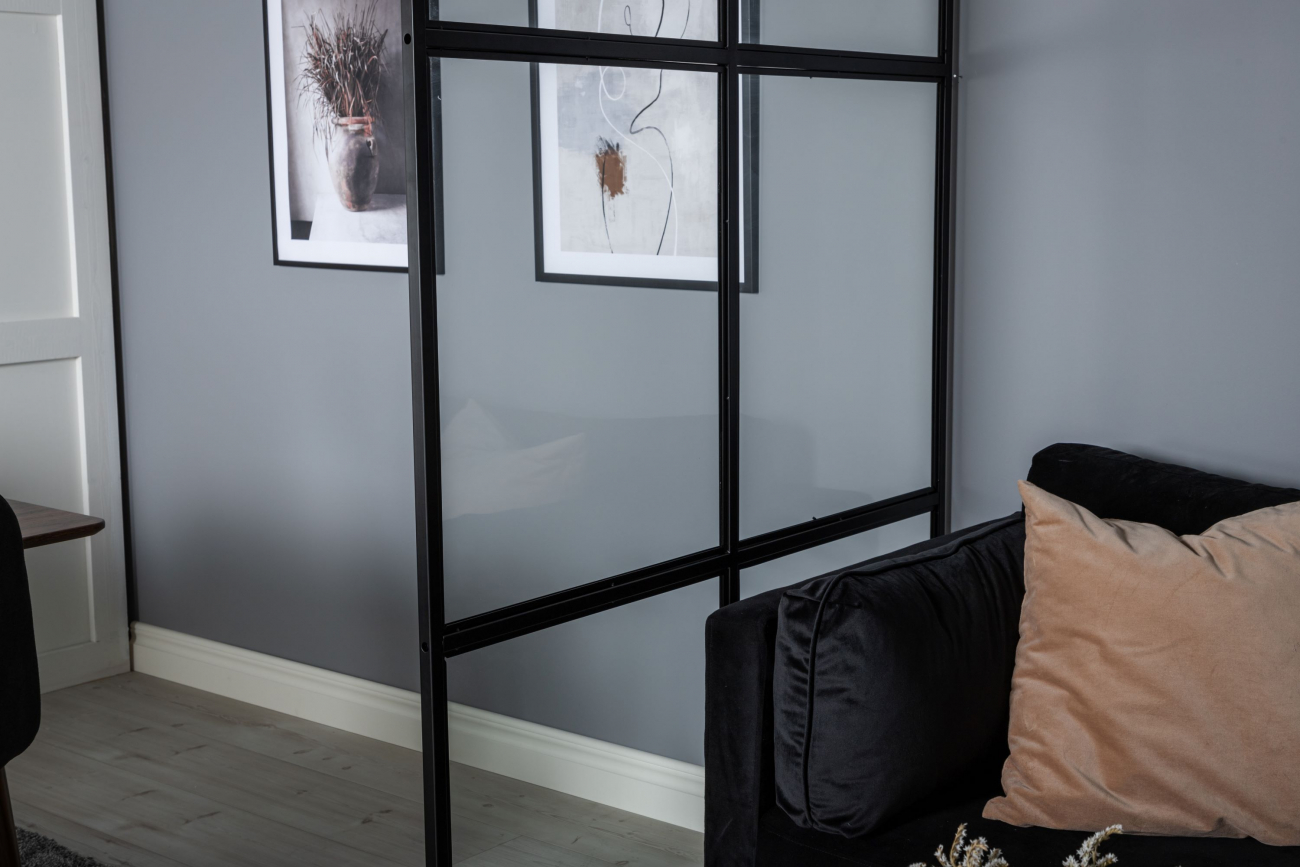 Pared industrial 'Nyköping' - Negro